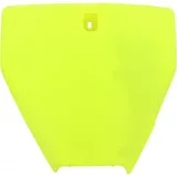 Number plate yellow flourescent 8665800004
