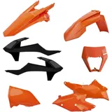 Plastiksatz Komplettkit orange / schwarz 90881