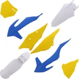 Complete kit blue/yellow/white