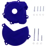 Clutch/ ignition cover protector blue kit for: Sherco SE
