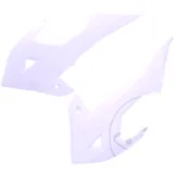 Radiator scoops white kit for: Rieju MR, Gas Gas EC