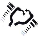 Befestigungssatz Universell schwarz für MX Flow/Bullit