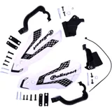 Hand guard mx flow white/black kit for: Beta RR