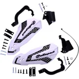 Handprotektor MX Flow weiß / schwarz Satz passend für: Sherco SE, SEF, Trial