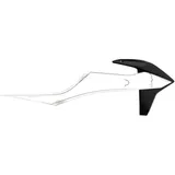 Radiator Scoops Kit in Black/Transparent for Motorcycles