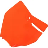 Startnummerntafel orange fluoreszierend