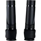 Universal Fork Protector Kit Black Bottom for Motorcycles