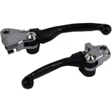 Brake/clutch lever kit black unbreakable for: Husqvarna TC, FC, KTM EXC