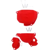 Water pump clutch/ ignition cover protector red for: Beta RR