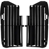 RADIATOR GUARDS KIT BLACK for: Honda, Yamaha