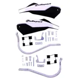 Handprotektor Trail Blazer weiß / schwarz passend für: CFMOTO MT