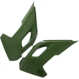 Radiator guards kit green for: Husqvarna FE, TE, FC, TC