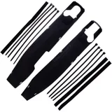 Swing Arm Protector Kit Black for Motorcycles