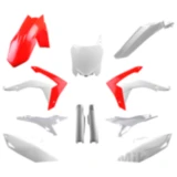 Complete kit red/white for: Honda CRF 7164031