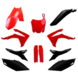 Complete kit red/black for: Honda CRF