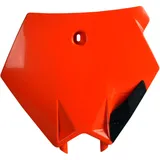 Startnummerntafel weiß für Offroad-Motorräder