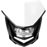 Scheinwerfermaske Halo Universal weiß / schwarz