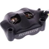 Brake caliper right black 100mm accossato