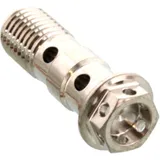 Hohlschraube doppelt M10 x 1. 25 JMP Bolt Edelstahl V4A Racing passend für: Kawasaki ZX - 7R, ZX - 6R, ZX - 10R