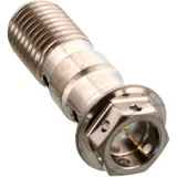 Hohlschraube doppelt M10 x 1. 25 Titan Racing passend für: Kawasaki ZX - 7R, ZX - 6R, ZX - 10R