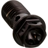 Hohlschraube einfach M10 x 1. 25 Titan Racing schwarz passend für: Honda CBR, CB, VT