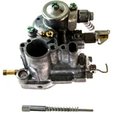 Vergaser silber 20 - 20D Dellorto mit Ölanschluss passend für: Vespa PX, P, Rally