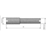 Bolzen JMP M8X1.25 mm für Lagerauszieher