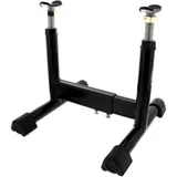 Assembly Stand with Footrest Mount for Motorcycles