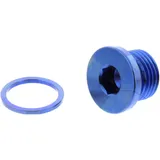 Ölablassschraube magnetisch JMP Bolt M16X1. 5 mm 10 mm Titan blau passend für: BMW F (900, 850, 750, 800), C