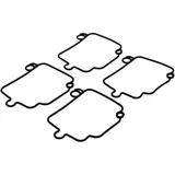 Float chamber seal TOURMAX cont 4 pcs for: Yamaha YFM, Kawasaki KX