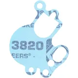 Carburettor gasket ATHENA silver 20. 15 - 20. 17A/B/C/D for: Vespa Cosa, GT, GTR