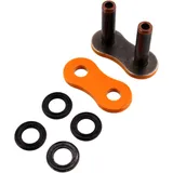 RK HOLLOW RIVET LINK ORANGE 525 XSO for: Honda, Yamaha