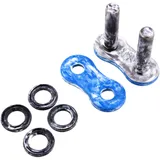 RK Solid Rivet Link for Motorcycle Applications Blue 530 XSOZ1
