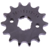 Front sprocket 14 tooth pitch 428 for: Motorhispania Tray, XRT