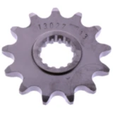 Front sprocket 13 tooth pitch 420 narrow spline inner diameter 17. 4/20. 5 for: Yamaha YZ