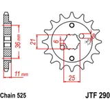 Ritzel 14Z Teilung 525 grobverzahnt 6 Innendurchmesser 21/25 passend für: Honda XBR