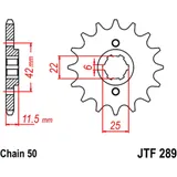 Ritzel 16Z Teilung 530 grobverzahnt 6 Innendurchmesser 22/25 passend für: Honda FT