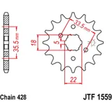 14 Tooth Front Sprocket Pitch 428 Large Spline for Motorcycles