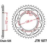 41 Tooth Rear Sprocket Pitch 525 for Motorcycles