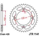 Kettenrad 51Z Teilung 420 Innendurchmesser 100 Lochkreis 120 passend für: Beta RR, REV
