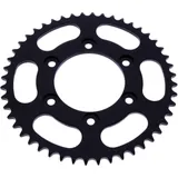 Rear sprocket 52T 420 pitch black inner dia 80 bolt spacing 100 for: Rieju Spike, Tango