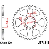 Kettenrad 45Z für Motorräder Teilung 520 Innendurchmesser 64 mm