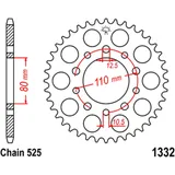 Kettenrad 42Z Teilung 525 Innendurchmesser 080 Lochkreis 110 passend für: Honda CB, VT, XRV