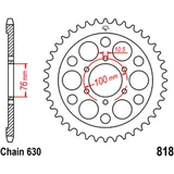 Kettenrad 41 Zähne für Motorräder