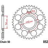 41 Tooth Rear Sprocket 530 for Motorcycles