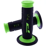 ProGrip Grips Green/Black D.22/25MM for Motorcycles