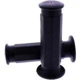 Griffgummi schwarz 22/26 mm geschlossen für Moped