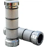 Grips chrome aluminium Grips chrome aluminium
