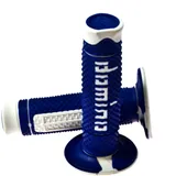 Domino Griffgummi Offroad blau/weiß 22/26 mm geschlossen