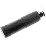 Griffgummi schwarz/chrom links Originalersatzteil Durchmesser 24 mm geschlossen. passend für: Vespa PX, N, V